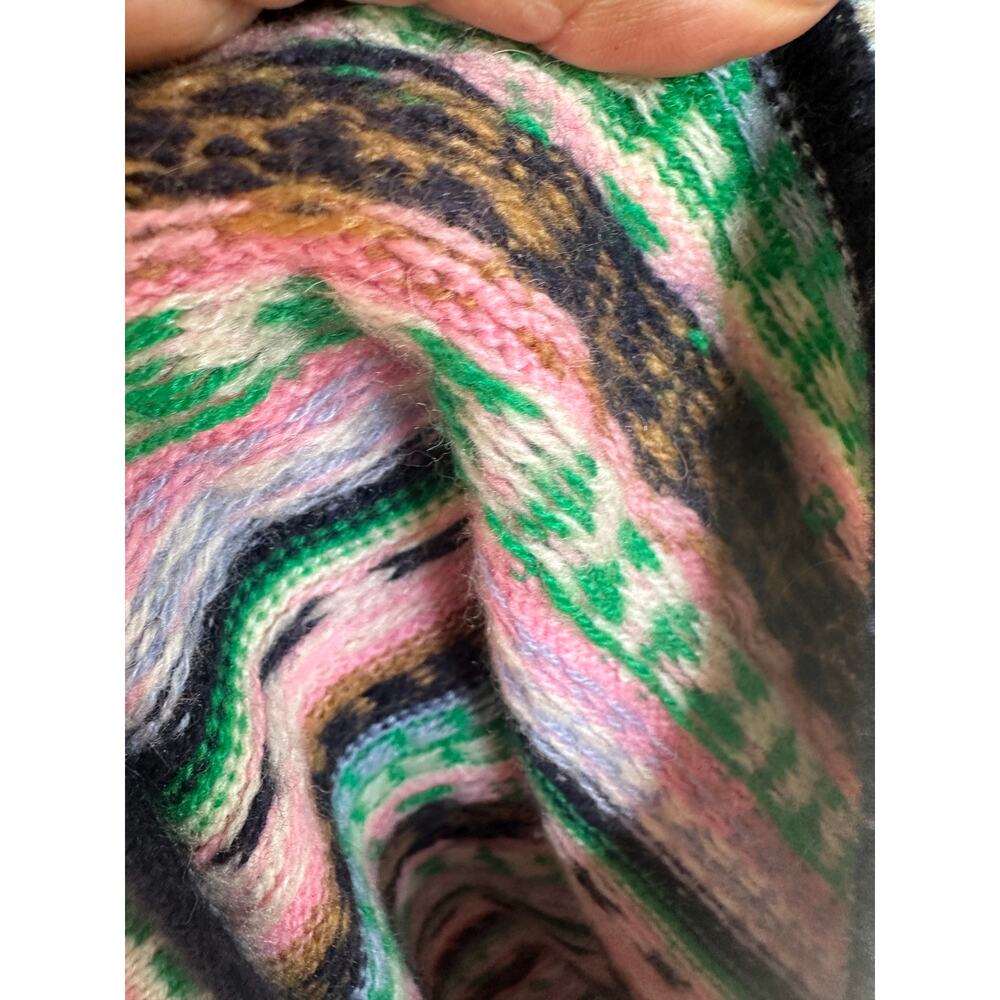 J. Crew Wool Fair Isle Knit Skirt Large - Picture 3 of 7